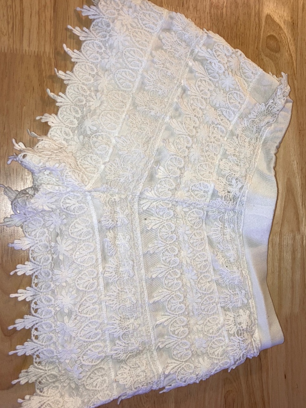 Lace shorts